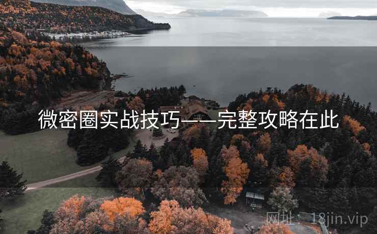 微密圈实战技巧——完整攻略在此